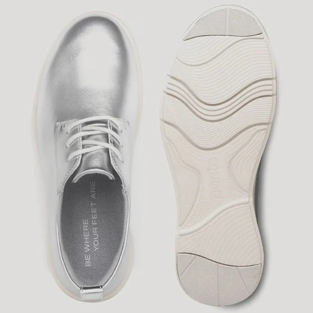 NWOB Ponto Men's The Pacific Sterling Lace-Up Leather Shoes Sustainable sz‎ 12.5